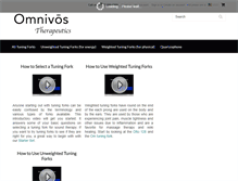 Tablet Screenshot of omnivos.com